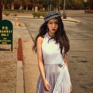 Accessories Tweed cap. One size.